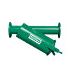 Irritec waterfilter, staal, body 8", 8 bar, flens 5", rvs filter, 120 mesh, 130 micron, rood 