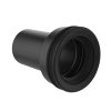 Wisa aansluitset, voor closet, recht, l = 230 mm, Ø 45/90 mm, zwart 