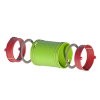Ubbink Air Excellent koppelstuk, type AE48c, groen, 90 mm, set 