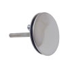Sanivesk afvoerplug, rvs, chroom, 40 mm