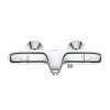 Grohe bad thermostaatkraan, serie Grohtherm 1000, 2 draaiknoppen, chroom, oa, ½" x 15 cm 