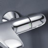Grohe bad thermostaatkraan, serie Grohtherm 1000, 2 draaiknoppen, chroom, oa, ½" x 15 cm 