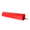 Kabelbeschermingsbuis, deelbaar (halfschaal), hdpe, uitw. x inw., l = 3 m, rood, 110 x 100 mm 
