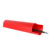 Kabelbeschermingsbuis, deelbaar (halfschaal), hdpe, uitw. x inw., l = 3 m, rood, 110 x 100 mm 
