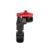 Rondsproeier, sproeihoek hoog, ½" buitendraad, rood, nozzle 2,5 mm 