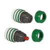 SummerRain slangstukken set, met en zonder waterstop, ½" 