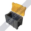 DS gereedschapskoffer, type Premium, hdpe, geel, 600 x 1000 x 415 mm, 240 liter 
