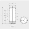 Ferroli buffervat, type FBM-PC00200, 200 liter 