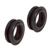 SummerRain rubberring messing koppeling, universeel, 2 stuks 