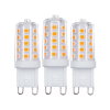 LED's light led SMD lamp, G9, capsule, 3,5 W, 300 lm, 2700 K, dimbaar, 3-pack 
