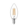 LED's light led filament kaarslamp, E14, 4,5 W, 470 lm, 2700 K, helder 