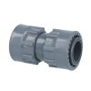 Rain koppeling met o-ring, pvc, 2x binnendraad, 12 bar, 1" 