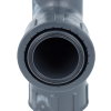 Rain T-stuk met o-ring, pvc, 1x buitendraad / 2x binnendraad, 12 bar, 2" 