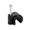 Mepac spijkerclip, type SP 8/10 ZW, pe, 8 - 10 mm, zwart, verpakking &agrave; 100 stuks 