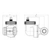 Caleffi Discalslim luchtafscheider, type 551, 22 mm, 3 bar 