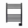 EUROM handdoekradiator, type Sani-Towel 400, wifi, zwart 