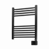 EUROM handdoekradiator, type Sani-Towel 400, wifi, zwart 