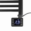 EUROM handdoekradiator, type Sani-Towel 600, wifi, zwart 
