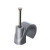 Mepac spijkerclip, type SP 16/19 G, pe, grijs, 16 - 19 mm, emmer à 600 stuks 