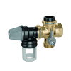 Caleffi inlaatcombinatie, type 5265, ¾", 10 bar 