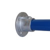 Norma voet- / wandplaat, laag, voor steigerbuis, staal, d = 33,7 mm 