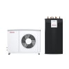 Stiebel Eltron monoblock lucht - water warmtepomp WPL 09 ACS Classic, met boiler HSBB 180 Plus 