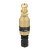 Caleffi terugstroombeveiliging, messing, buitendraad x wartel, BA beveiliging, type 580, &frac34;" 
