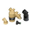 Caleffi terugstroombeveiliging, messing, buitendraad x wartel, BA beveiliging, type 580, &frac34;" 