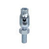 Walraven Kugelgelenk, Stahl, elektrolytisch verzinkt, l = 49 mm, M8 x 15 mm 