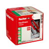 Fischer plug, type DuoPower, 12 x 60 mm, doos à 25 stuks 