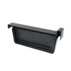 Rawinso eindstuk voor bakgoot, pp, links, antraciet, 120 mm 