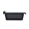 Rawinso eindstuk voor bakgoot, pp, rechts, antraciet, 170 mm 