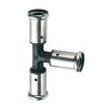 Henco T-stuk 90°, pvdf, rvs, 3x pers, type 9PK, epdm, 16 bar, 16 mm 