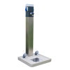 WK modulaire servicezuil 2.0, 2x CEE wcd 230V, IP44, 2 P+E, 2 x wateraansluiting, verlichting, blank 
