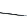 Bata veters, rond, zwart, 100 cm, 1 paar 