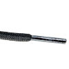 Bata veters, rond, zwart, 100 cm, 1 paar 