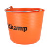 Wildkamp bouwemmer, oranje, 12 liter, pe 