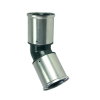 Henco knie 45°, pvdf, rvs, 2x pers, type 27PK, epdm, 10 bar, 50 mm 