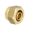 Henco overgangs koppeling, messing, knel x binnendraad, type 13-VH, epdm, 10 bar, 26 x 22 (cu)mm,2st 