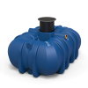 Regenwatertank incl. schacht, type Easy Rain 7500, pe, 7500 liter, 330 x 240 x 147 cm, ondergronds 