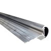 Roval daktrim met kraalrand, l = 2,5 m, aluminium, 26 mm