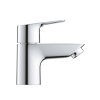 Grohe toiletkraan, serie BauLoop, draaiknop, laag model, chroom, ½" 