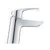 Grohe wastafelmengkraan, serie Eurosmart, hendel, laag model, chroom, 3/8", exclusief waste 