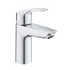 Grohe wastafelmengkraan, serie Eurosmart, hendel, laag model, chroom, 3/8", exclusief waste 