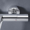 Grohe bad thermostaatkraan, serie Grohtherm 800 Cosmopolitan, 2 draaiknoppen, chroom, oa, ½" x 15 cm 