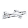 Grohe bad thermostaatkraan, serie Grohtherm 1000 Performance, 2 draaiknoppen, chroom, oa, ½" x 15 cm 
