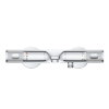 Grohe bad thermostaatkraan, serie Grohtherm 1000 Performance, 2 draaiknoppen, chroom, oa, ½" x 15 cm 