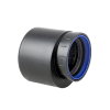 Dyka Solydo EasyFit verloopring, pp, excentrisch, manchet x spie, zwart, SN4, 75 x 110 mm 