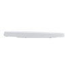 Wisa closetzitting, type D-star 300 S, 36,2 x 44,6 cm, deksel, rvs schar, mont boven, softclose, wit 