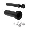 Wisa aansluitset, voor closet, recht, l = 300 mm, Ø 45/90 mm, zwart 